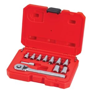 craftsman — juego de 11 dados métricos con matraca