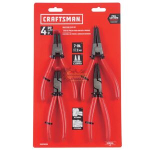 craftsman craftsman — 4 pinzas de anillo a presión
