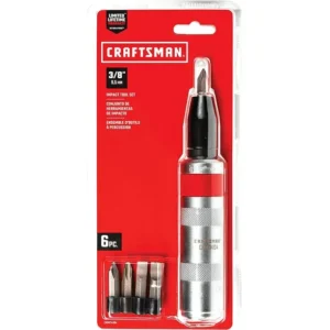 craftsman — set de herramienta de impacto 3/8"